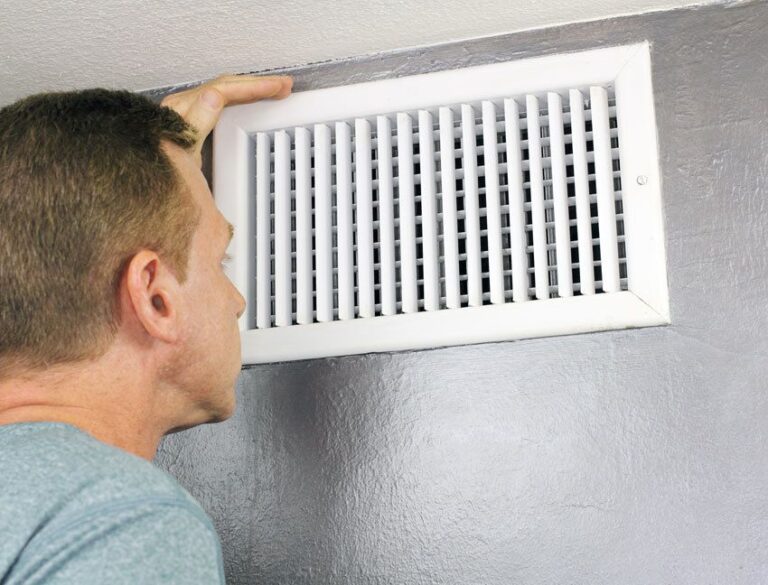 checking the vent
